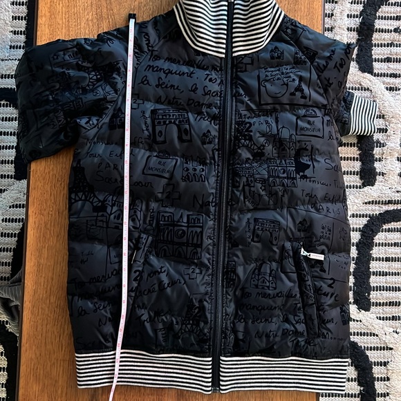 JC de Castelbajac | Vintage Script Doodle Down Jacket - Picture 9 of 11